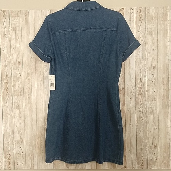 Alexia Admor Denim Romina Shirt Dress Medium - Picture 12 of 16